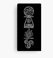 Avatar- The Four Elements Canvas Print