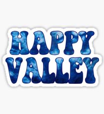 Happy Valley Tie Dye Sticker