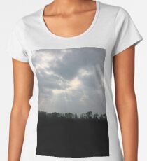 sun clouds Women's Premium T-Shirt