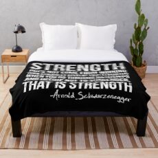 Stärke Fleecedecke
