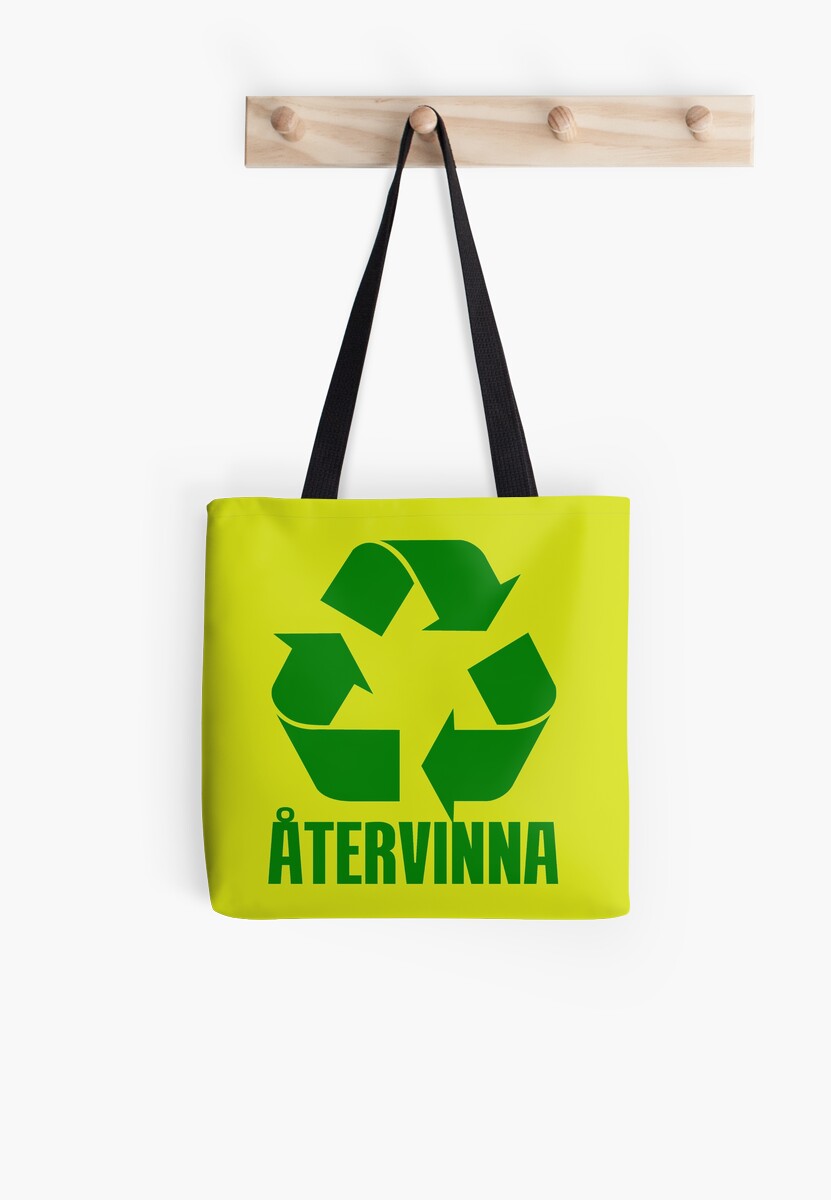 small recycled tote bags