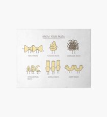 know your pasta Art Board