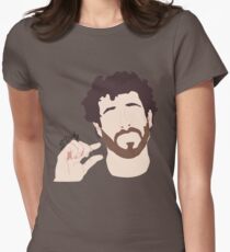 Lil Dicky Aufkleber Tailliertes T-Shirt für Frauen