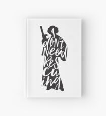 Don't Rescue Me Hardcover Journal