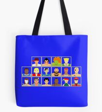 Select Your Character - Street Fighter 2: The New Challengers Tote Bag