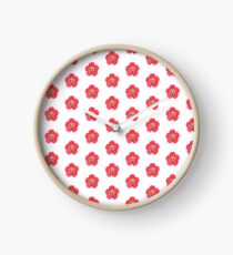 Jhope Chuseok Flower (White) Clock
