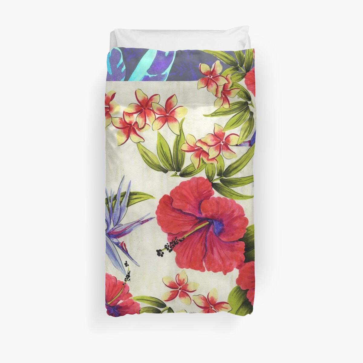 "Paradise Party" Duvet Cover by PolkaDotStudio Redbubble