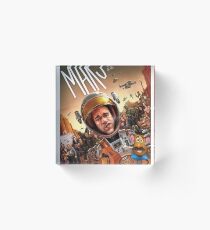 A quiet trip to Mars Acrylic Block