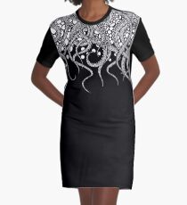 Tentakeln (nach unten) T-Shirt Kleid