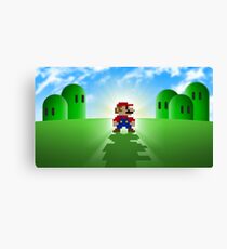 Mario Canvas Print