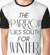 Skulduggery Pleasant: The Sparrow Flies South for Winter Graphic T-Shirt