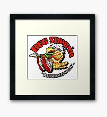 USCM BUG STOMPER! Framed Print