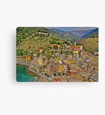 From the Tower of Vernazza (Cinque Terra) Canvas Print