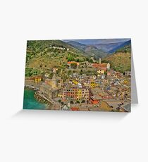 From the Tower of Vernazza (Cinque Terra) Greeting Card