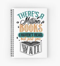 Cuaderno de espiral Hay un millón de libros que no he leído ...