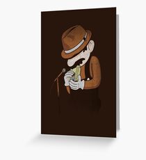 8-Bit Blues Greeting Card