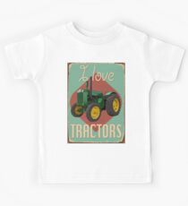 Booleroo John Deere D_01 Kids Tee