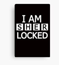 I am ---- locked Canvas Print