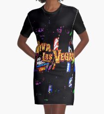 Viva Las Vegas Graphic T-Shirt Dress