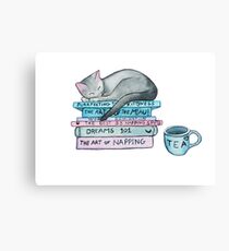 The Art of the Miau Canvas Print