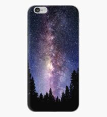 Starry Night Forest - Galaxy Stars iPhone Case