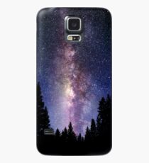 Sternennachtwald - Galaxy Stars Hülle & Klebefolie für Samsung Galaxy