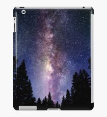 Starry Night Forest - Galaxy Stars iPad Case/Skin