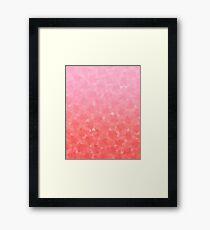 Ombre Pink Framed Print