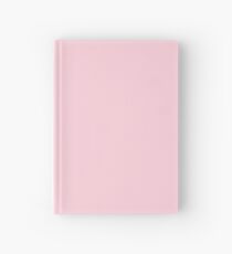 Light Soft Pastel Pink Solid Color Hardcover Journal