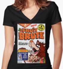 Fruit Brute fan art Women's Fitted V-Neck T-Shirt