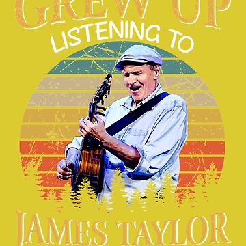 James Taylor Watercolor Guitar T-Shirt 
