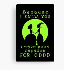 I Knew You... Canvas Print