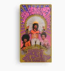 Vintage 60's Concert Metal Print