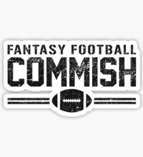 Fantasy Football Commish Sticker
