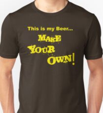This Is my Beer Make your Own! Slim Fit T-Shirt