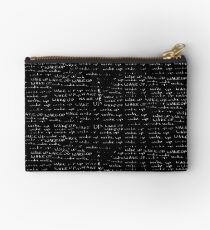 Teen Wolf - Stiles - Wake up Pattern Studio Pouch