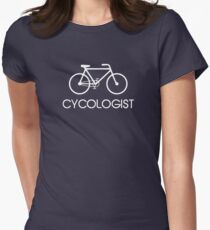 Cycologist Cycling Cycle Women's Fitted T-Shirt