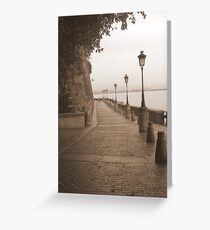 Outside the Wall Greeting Card