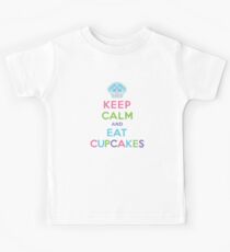 Keep Calm and Eat Cupcakes Kids Tee