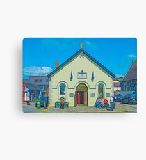 Temperance Hall Street Scene Kinsale Ireland Canvas Print