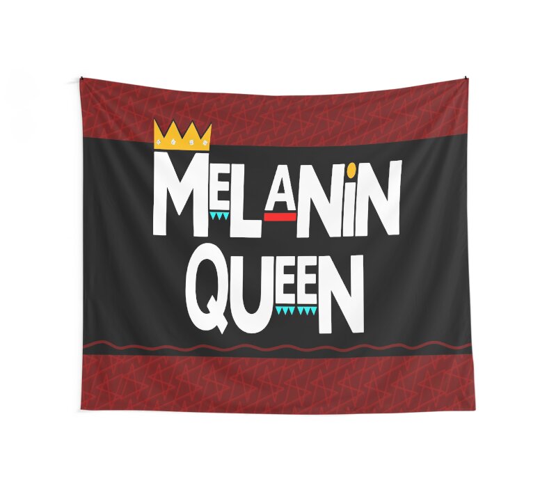 "Melanin Queen" Wall Tapestries by Des'Ronique Randolph Redbubble