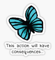 This action will have consequences Sticker