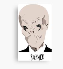Vector Silence Canvas Print