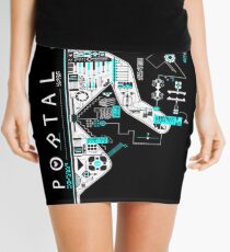 Portal 2 Art Mini Skirt