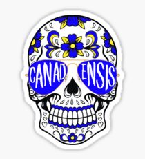 Camp Canadensis Skull Sticker