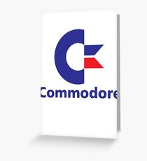 Commodore Computers Greeting Card