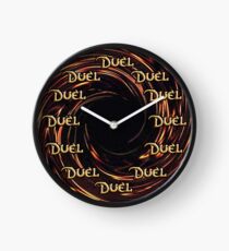 Zeit zum Duellieren Uhr