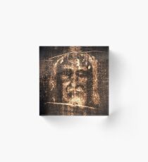 Jesus Shroud of Turin Acrylic Block