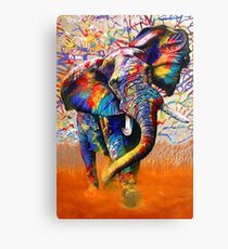 Afrikanische Farben Leinwanddruck