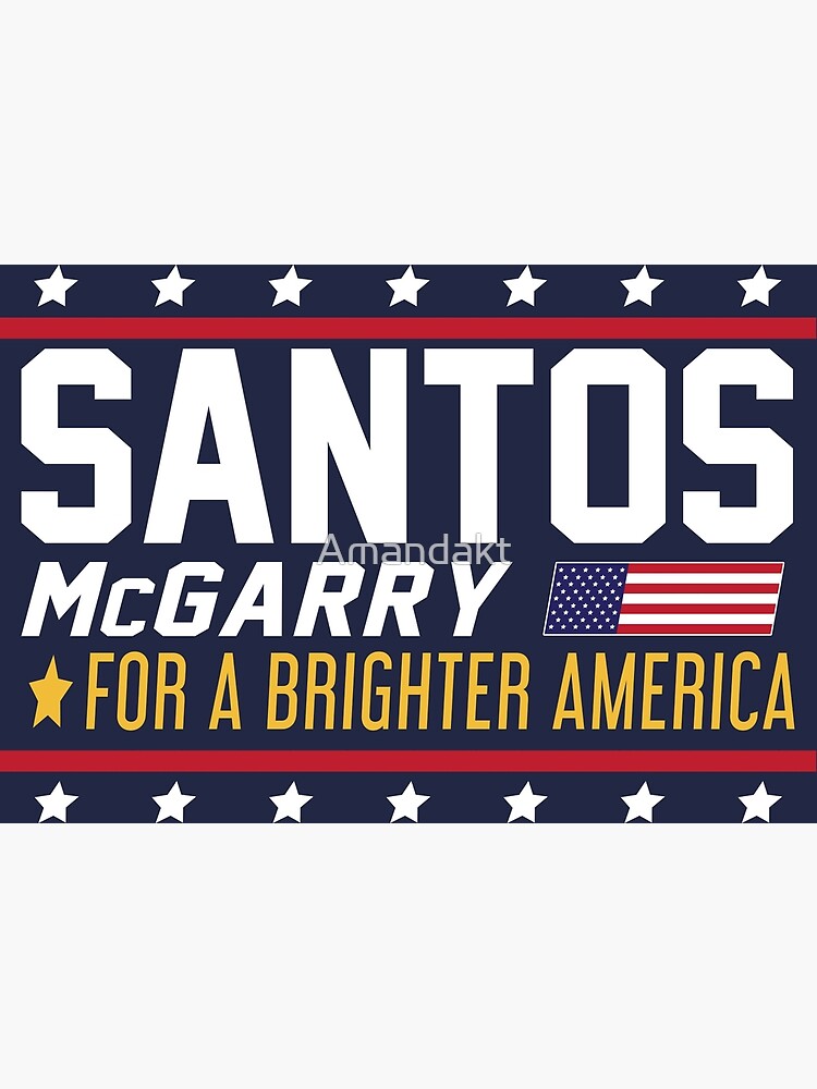 Santos and McGarry Campaign Poster from West Wing by Amandakt